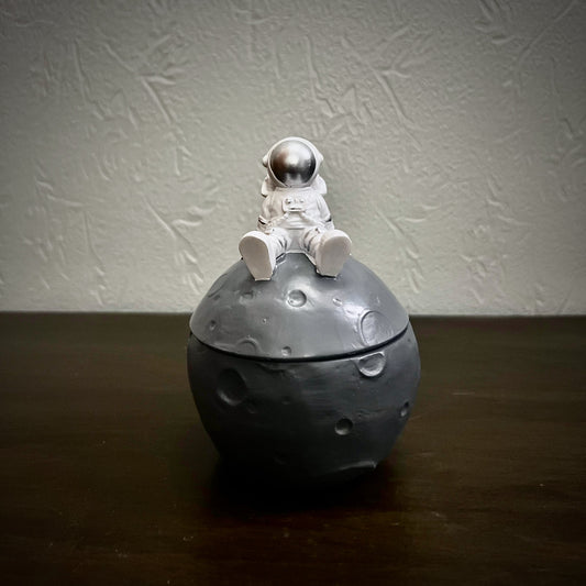 Astronaut Moon Ash Bowl
