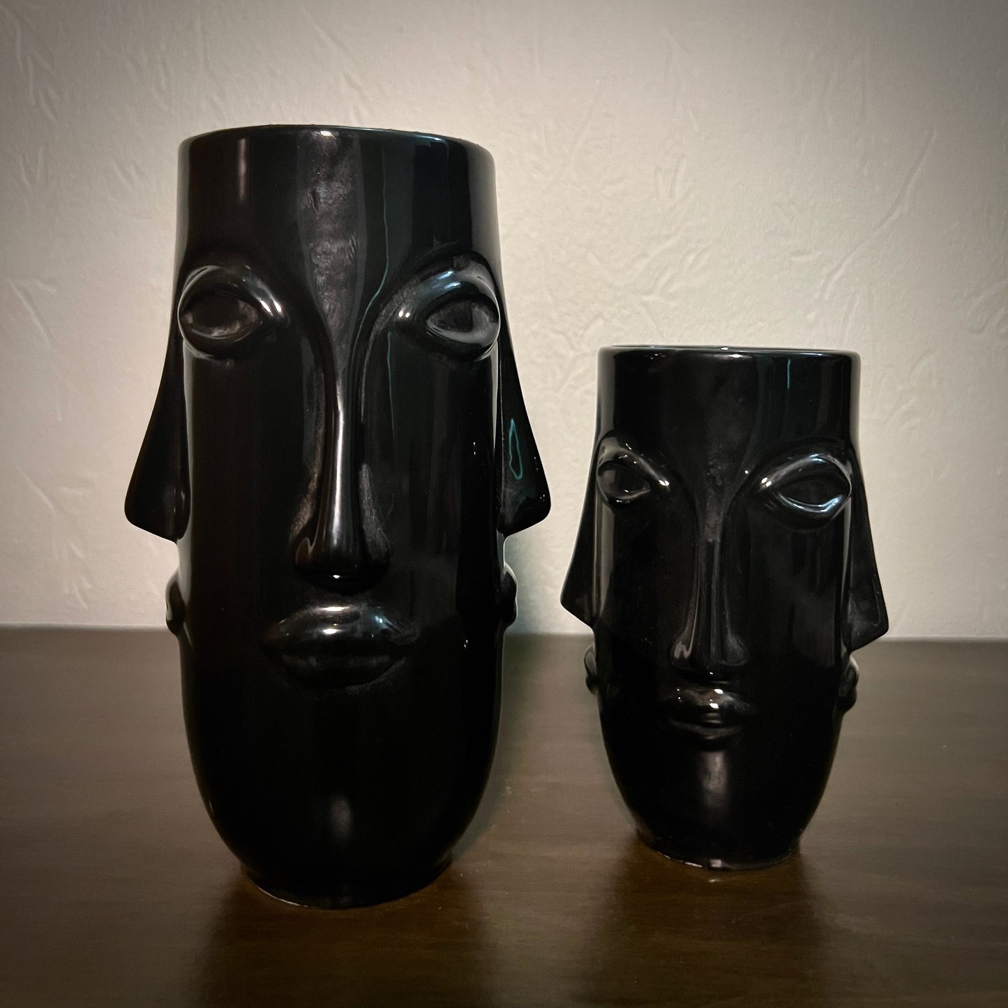 Modern Muse Face Vases