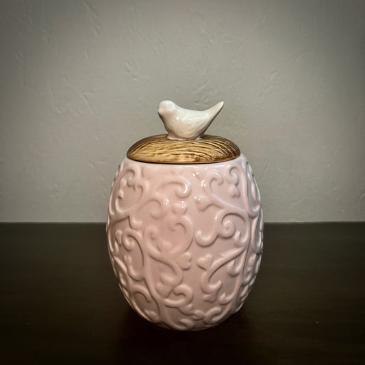 Blossom Bird Jar