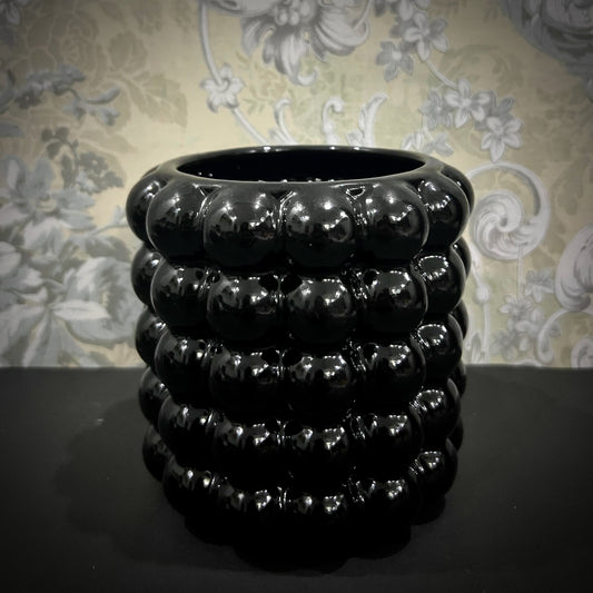 Midnight Bubble Vase