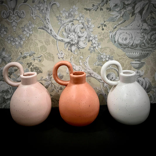 Loop Handle Ceramic Pitchers